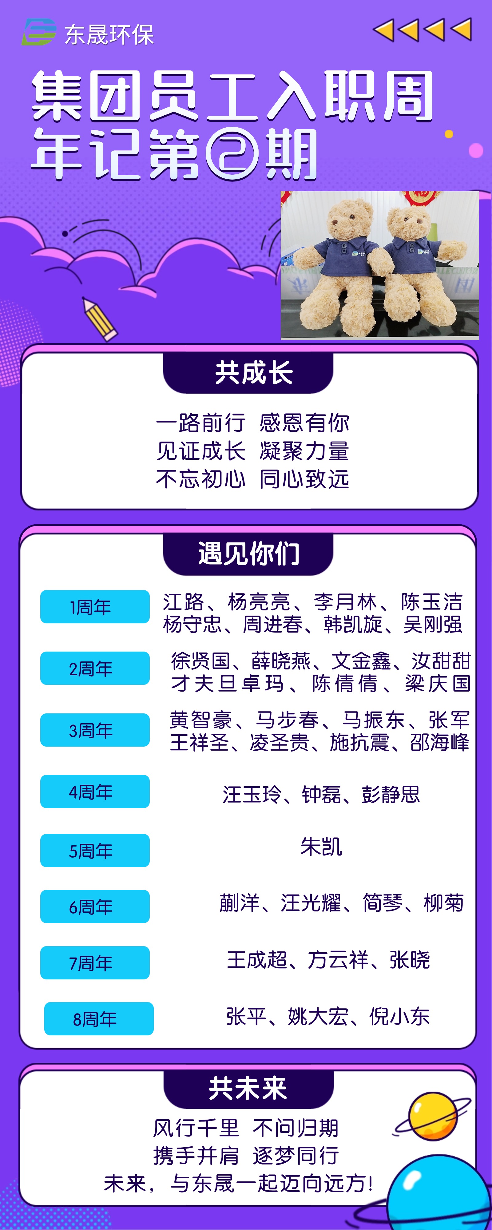 携手同行 感恩有你丨集团员工入职周年记第2期