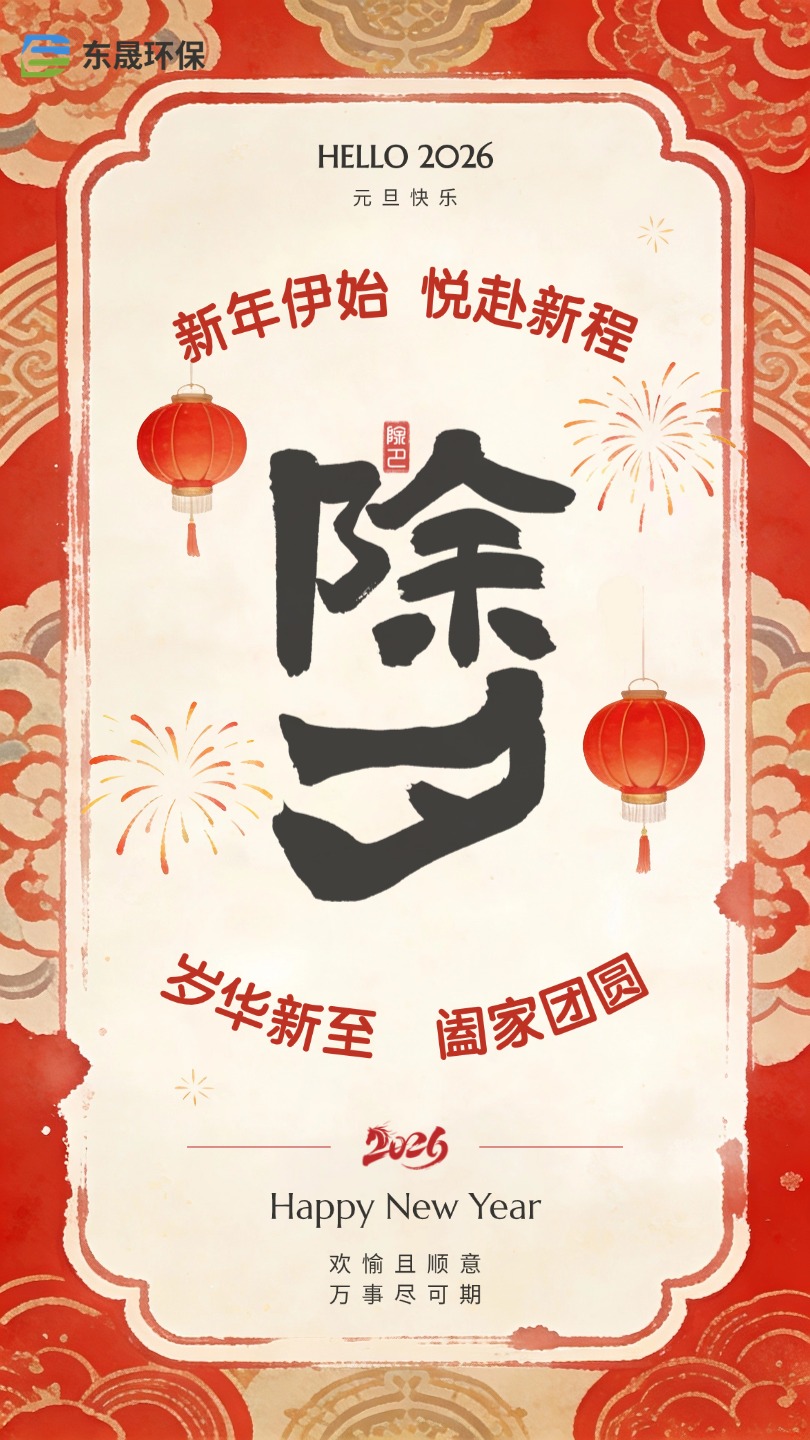 今日除夕 | 东晟环保祝您阖家团圆